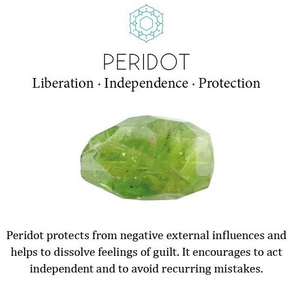 [vintage] Ornate .925 Sterling Silver Peridot, Prehnite & Malachite Ring Size 8 - Picture 15 of 16